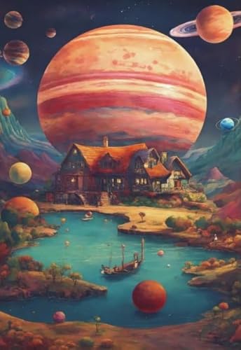 Colorful Dream House Landscapes Posters - Unregelmäßiges Puzzle - Adult's Lernspielzeug Für Die Ganze Familie - Home Wand Kunst-Geschenke - 1000 Stück Puzzle - Kw486Zk Colorful Dream House Landscapes Posters - Unregelmäßiges Puzzle - Adult's Lernspielzeug Für Die Ganze Familie - Home Wand Kunst-Geschenke - 1000 Stück Puzzle - Kw486Zk von ZYHDK