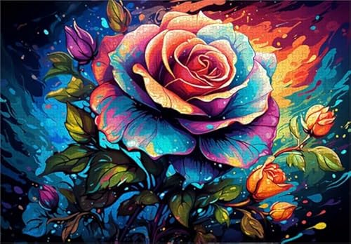 Colorful Flowers Posters - Unregelmäßiges Kunst Puzzle - Spiele Zur Stressreduzierung Für Die Ganze Familie - Herausforderungs Spiel Für Erwachsene Gifts - 1000 Stück Puzzle Zx137Aw Colorful Flowers Posters - Unregelmäßiges Kunst Puzzle - Spiele Zur Stressreduzierung Für Die Ganze Familie - Herausforderungs Spiel Für Erwachsene Gifts - 1000 Stück Puzzle Zx137Aw von ZYHDK