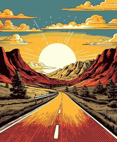Colorful Landscapes Posters - Puzzle-Herausforderungs Spielzeug Für Die Ganze Familie - Memory-Spiel Für Senioren - Wand Kunst-Geschenke - Jigsaws 1000 Stück - Kw434Zk Colorful Landscapes Posters - Puzzle-Herausforderungs Spielzeug Für Die Ganze Familie - Memory-Spiel Für Senioren - Wand Kunst-Geschenke - Jigsaws 1000 Stück - Kw434Zk von ZYHDK