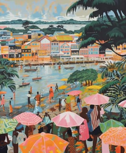 Colorful Thailand Landscapes Posters - Puzzles 1000 Stück - Abstract Puzzle - Gedächtnis Spiele Für Senioren - Lernspielzeug Für Die Ganze Familie - Kw407Zk von ZYHDK