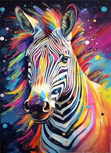 Colourful Puzzle - Abstract zebrass Posters - Lustiges Personalisiertes Spielzeug - Lernspiel Für Erwachsene - 1000 Stück Puzzle Zx186Aw Colourful Puzzle - Abstract zebrass Posters - Lustiges Personalisiertes Spielzeug - Lernspiel Für Erwachsene - 1000 Stück Puzzle Zx186Aw von ZYHDK