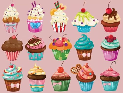 Cupcakess Posters - 1000 Stück - Lernspielzeug Für Erwachsene Puzzle - Art Puzzle - Memory-Spiels for Adults - Colourful Kitchen Decorations Zx96Ap Cupcakess Posters - 1000 Stück - Lernspielzeug Für Erwachsene Puzzle - Art Puzzle - Memory-Spiels for Adults - Colourful Kitchen Decorations Zx96Ap von ZYHDK