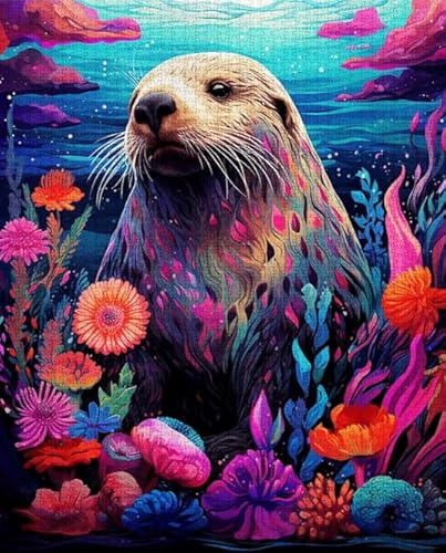 Difficult Unregelmäßiges Puzzle - Colorful Marines Animals Posters - Personalisiertes Spielzeug Für Erwachsene - Lernspielzeug Für Kinder - 1000 Stück Puzzle Gifts Zx649Aw Difficult Unregelmäßiges Puzzle - Colorful Marines Animals Posters - Personalisiertes Spielzeug Für Erwachsene - Lernspielzeug Für Kinder - 1000 Stück Puzzle Gifts Zx649Aw von ZYHDK