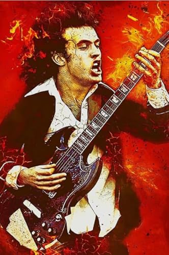 Guitarist Anguss Plakate ，1000 Stück Puzzles ，Abstract Puzzle ，Gedächtnis Spiele Für Erwachsene ，Familie Lernspielzeug Spielzeug Xy181Zw von ZYHDK