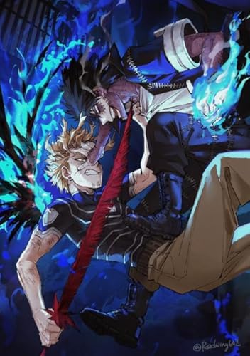 Japanese Animes My Heross Academias Plakate ，1000 Stück Puzzle ，Gedächtnis Spiele Für Erwachsene ，Spielzeug Zur Entlastung Von Stress In Der Familie Xy356Zw von ZYHDK