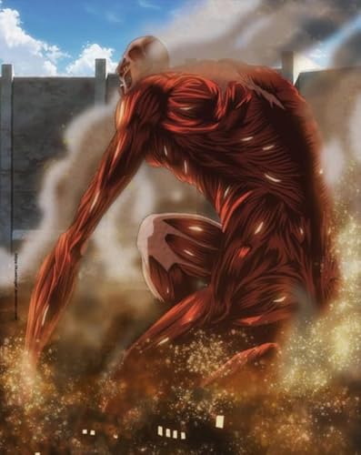 Japanese Animes On Titanss Plakate ，1000 Stück Kunst-Puzzle ，Spielzeug Zur Entlastung Von Stress In Der Familie,Gedächtnis Spiele Für Erwachsene ，Familie Lernspielzeug Spielzeug Xy13Zw von ZYHDK