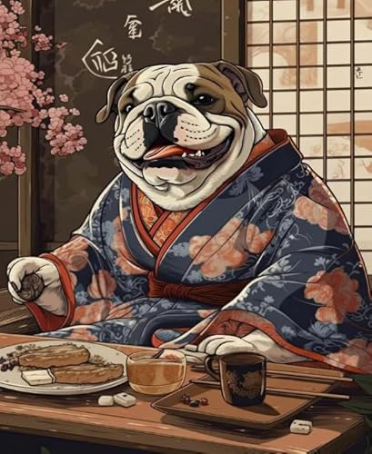 Japanese Dog In Kimonos Posters - Wall Art Posters - Puzzle 1000 Stück,Puzzles for Adults Teenagers - Spiele Zur Stressreduzierung Für Die Ganze Familie Gifts Zx280Ap Japanese Dog In Kimonos Posters - Wall Art Posters - Puzzle 1000 Stück,Puzzles for Adults Teenagers - Spiele Zur Stressreduzierung Für Die Ganze Familie Gifts Zx280Ap von ZYHDK