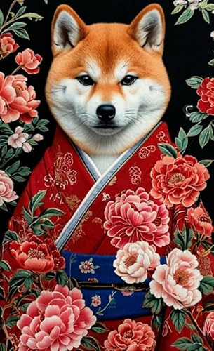 Japanese Dog In Kimonos Posters - Wall Art Posters - Puzzle 1000 Stück,Puzzles for Adults Teenagers - Spiele Zur Stressreduzierung Für Die Ganze Familie Gifts Zx283Ap Japanese Dog In Kimonos Posters - Wall Art Posters - Puzzle 1000 Stück,Puzzles for Adults Teenagers - Spiele Zur Stressreduzierung Für Die Ganze Familie Gifts Zx283Ap von ZYHDK