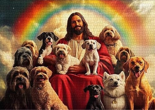 Jesus Classic Color Oil Painting,Unregelmäßiges Puzzles - Memory-Spiels for Adults - Spielzeug Zum Stressabbau Für Die Ganze Familie - Wand Kunst Decor - Puzzle 1000 Stück Zx677Aw Jesus Classic Color Oil Painting,Unregelmäßiges Puzzles - Memory-Spiels for Adults - Spielzeug Zum Stressabbau Für Die Ganze Familie - Wand Kunst Decor - Puzzle 1000 Stück Zx677Aw von ZYHDK