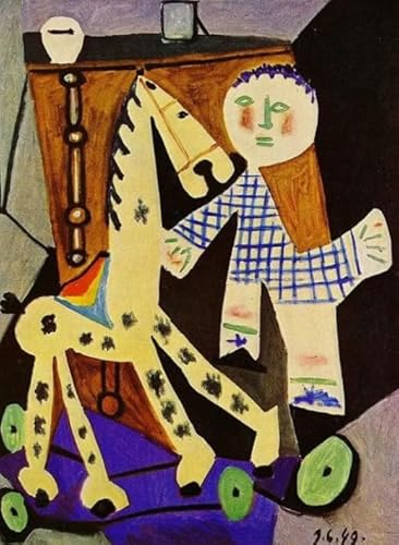 Jigsaws 1000 Stück - Picassos Reproductions Painting - Puzzle-Herausforderungs Spielzeug Für Die Ganze Familie - Memory-Spiel Für Senioren - Wand Kunst-Geschenke - Kw263Zk von ZYHDK