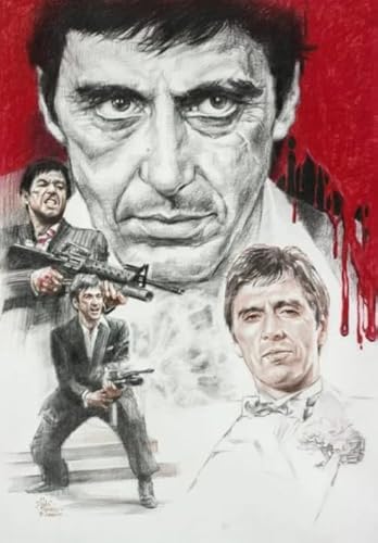 Puzzle 1000 Stück ,Classic Film Scarfaces Plakate ,Educational Toys Puzzle for Adults ,Wand Kunst Decor Gifts Xy200Zw Puzzle 1000 Stück ,Classic Film Scarfaces Plakate ,Educational Toys Puzzle for Adults ,Wand Kunst Decor Gifts Xy200Zw von ZYHDK