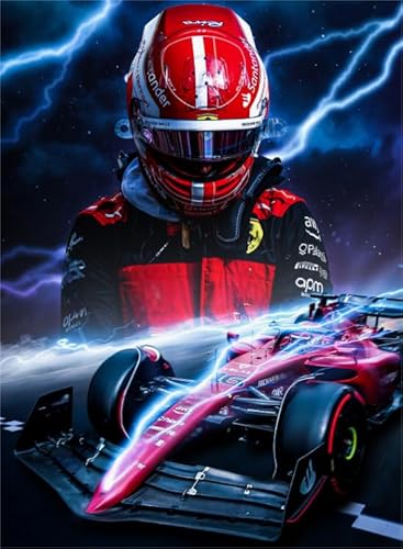Puzzle 1000 Stück - Classic F1 Racings Car Posters - Personalisiertes Herausfürderungs Spielzeug Für Erwachsene - Für Familien-Lernspiel Zum Gedächtnis Gifts - Pk129Zw von ZYHDK