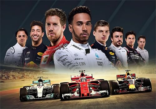 Puzzle 1000 Stück - F1 Racings Posters - Personalisiertes Herausfürderungs Spielzeug Für Erwachsene - Für Familien-Lernspiel Zum Gedächtnis Gifts - Pk124Zw Puzzle 1000 Stück - F1 Racings Posters - Personalisiertes Herausfürderungs Spielzeug Für Erwachsene - Für Familien-Lernspiel Zum Gedächtnis Gifts - Pk124Zw von ZYHDK