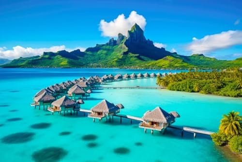 Puzzle 1000 Stück - Islandss Landscapes Posters - Irregular Kunst-Puzzle - Lustiges Spielzeug Für Ältere Menschen - Familien-Lernspiel Zum Gedächtnis - Kw317Zk von ZYHDK