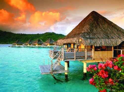 Puzzle 1000 Stück - Islandss Landscapes Posters - Irregular Kunst-Puzzle - Lustiges Spielzeug Für Ältere Menschen - Familien-Lernspiel Zum Gedächtnis - Kw318Zk von ZYHDK