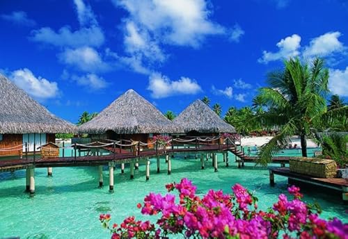 Puzzle 1000 Stück - Islandss Landscapes Posters - Irregular Kunst-Puzzle - Lustiges Spielzeug Für Ältere Menschen - Familien-Lernspiel Zum Gedächtnis - Kw319Zk von ZYHDK