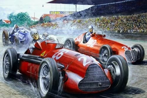 Puzzle 1000 Stück - Retro Classic F1 Racing Car Posters - Für Personalisiertes Herausfürderungs Spielzeug Für Erwachsene Gifts - Stressabbau-Spielzeug Für Die Familie - Pk135Zw Puzzle 1000 Stück - Retro Classic F1 Racing Car Posters - Für Personalisiertes Herausfürderungs Spielzeug Für Erwachsene Gifts - Stressabbau-Spielzeug Für Die Familie - Pk135Zw von ZYHDK