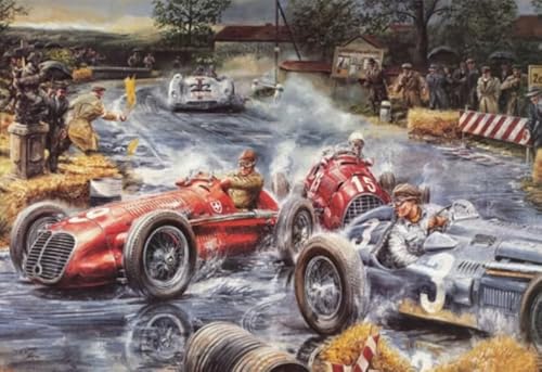 Puzzle 1000 Stück - Retro Classic F1 Racing Car Posters - Für Personalisiertes Herausfürderungs Spielzeug Für Erwachsene Gifts - Stressabbau-Spielzeug Für Die Familie - Pk140Zw Puzzle 1000 Stück - Retro Classic F1 Racing Car Posters - Für Personalisiertes Herausfürderungs Spielzeug Für Erwachsene Gifts - Stressabbau-Spielzeug Für Die Familie - Pk140Zw von ZYHDK