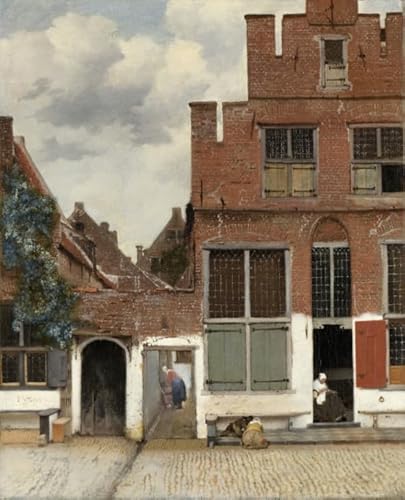 Puzzle 1000 Stück - Vermeers Famouss Oil Painting - Spiele Zur Stressreduzierung Für Die Ganze Familie Gifts - Puzzle-Herausfürderungs Spiel Für Erwachsene - Pk194Zw von ZYHDK