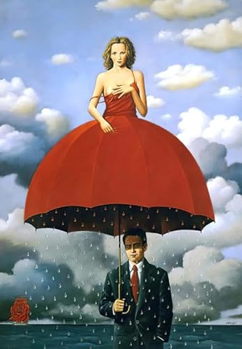 Puzzles 1000 Piece - Rafals Olbinski Abstract Painting - Spiel Für Erwachsene - Wand Kunst-Dekoration - Für Lernspielzeug Für Erwachsene Gifts - Vs73Pw von ZYHDK