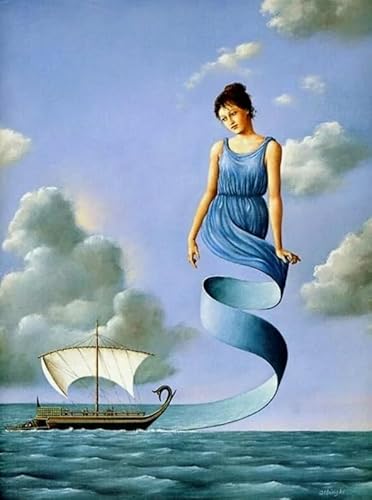 Puzzles 1000 Piece - Rafals Olbinski Abstract Painting - Spiel Für Erwachsene - Wand Kunst-Dekoration - Für Lernspielzeug Für Erwachsene Gifts - Vs75Pw von ZYHDK