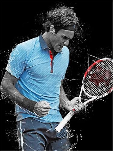 Puzzles 1000 Pieces - Tennis Player Posters - Abstract Puzzle - Gedächtnis Spiele Für Senioren - Familien-Lernspielzeug - Vs212Pw Puzzles 1000 Pieces - Tennis Player Posters - Abstract Puzzle - Gedächtnis Spiele Für Senioren - Familien-Lernspielzeug - Vs212Pw von ZYHDK