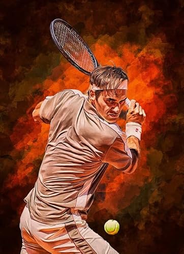 Puzzles 1000 Pieces - Tennis Player Posters - Abstract Puzzle - Gedächtnis Spiele Für Senioren - Familien-Lernspielzeug - Vs213Pw Puzzles 1000 Pieces - Tennis Player Posters - Abstract Puzzle - Gedächtnis Spiele Für Senioren - Familien-Lernspielzeug - Vs213Pw von ZYHDK