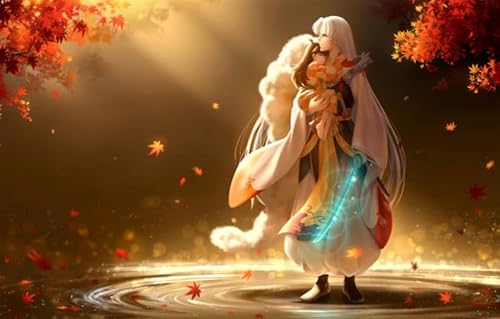 Puzzles 1000 Stück ，Japanese Animes Inuyashas Plakate ，Kunst-Puzzle ，Gedächtnis Spiel Für Senioren Gifts ，Familie Lernspielzeug Spielzeug Xy326Zw von ZYHDK