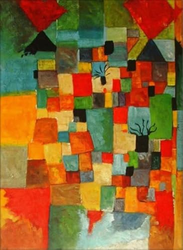 Puzzles 1000 Stück - Abstract Oil Painting - Lernspiele Für Erwachsene - Personalisiertes Challenge-Spielzeug - Kw268Zk von ZYHDK