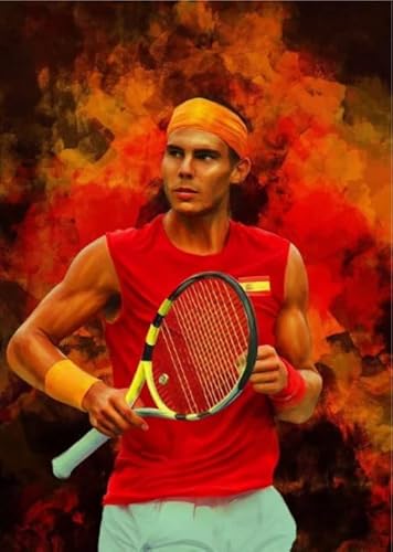 Puzzles 1000 Stück - Art Puzzle - Tennis Player Nadals Posters - Spielzeug Zur Stressreduktion In Der Familie - Für Personalisierte Herausfürderungs-Spielzeuge Für Erwachsene Gifts - Vs170Pw Puzzles 1000 Stück - Art Puzzle - Tennis Player Nadals Posters - Spielzeug Zur Stressreduktion In Der Familie - Für Personalisierte Herausfürderungs-Spielzeuge Für Erwachsene Gifts - Vs170Pw von ZYHDK