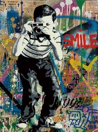 Puzzles 1000 Stück - Banksyss Street Art Graffiti - Memory-Spiels for The Elderly - Lernspielzeug Für Die Ganze Familie Gifts - Abstract Art Puzzle Zx398Aw Puzzles 1000 Stück - Banksyss Street Art Graffiti - Memory-Spiels for The Elderly - Lernspielzeug Für Die Ganze Familie Gifts - Abstract Art Puzzle Zx398Aw von ZYHDK