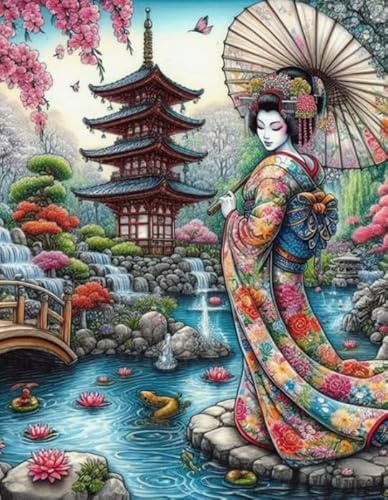 Puzzles 1000 Stück - Unregelmäßiges Kunst Puzzle - Japanese Woman Geishas Posters - Memory-Spiels for Adults - Spielzeug Zum Stressabbau Für Die Ganze Familie Gifts Zx203Ap Puzzles 1000 Stück - Unregelmäßiges Kunst Puzzle - Japanese Woman Geishas Posters - Memory-Spiels for Adults - Spielzeug Zum Stressabbau Für Die Ganze Familie Gifts Zx203Ap von ZYHDK