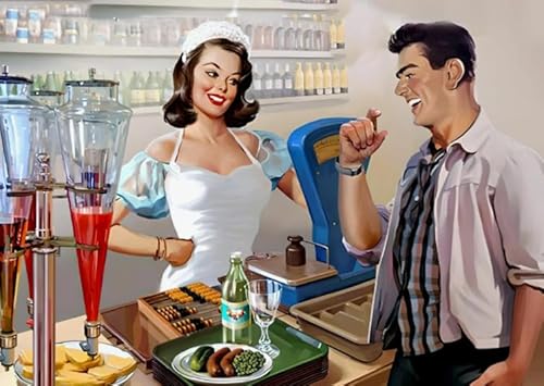 Puzzles 1000 Stück - World Warii Retro Woman Girlss - Irregular Puzzle - Erwachsenen-Familien-Lernspielzeug - Home Wand Dekoration - Pk47Zw Puzzles 1000 Stück - World Warii Retro Woman Girlss - Irregular Puzzle - Erwachsenen-Familien-Lernspielzeug - Home Wand Dekoration - Pk47Zw von ZYHDK