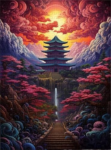 Temples Landscapes Posters - Lernspielzeug Puzzle Für Erwachsene - Elderly Gedächtnis- Und Wahrnehmungs Spiele Gifts - Puzzles 1000 Stück Zx153Aw Temples Landscapes Posters - Lernspielzeug Puzzle Für Erwachsene - Elderly Gedächtnis- Und Wahrnehmungs Spiele Gifts - Puzzles 1000 Stück Zx153Aw von ZYHDK