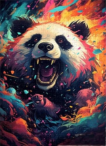 Unregelmäßiges Kunst Puzzle - Colorful Pandasss Posters - Spiele Zur Stressreduzierung Für Die Ganze Familie - Herausforderungs Spiel Für Erwachsene Gifts - 1000 Stück Puzzles Zx176Aw Unregelmäßiges Kunst Puzzle - Colorful Pandasss Posters - Spiele Zur Stressreduzierung Für Die Ganze Familie - Herausforderungs Spiel Für Erwachsene Gifts - 1000 Stück Puzzles Zx176Aw von ZYHDK