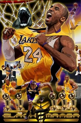 Unregelmäßiges Puzzle - Classics Basketball Player 24 Posters - Für Lernspielzeug Für Erwachsene - Memory-Spiel Gifts - 1000 Stück Puzzle Zx48Aw von ZYHDK
