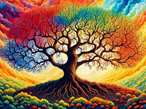 Unregelmäßiges Puzzle Pieces - Abstract Art Tree Posters - Memory-Spiels for Adults - Spielzeug Zum Stressabbau Für Die Ganze Familie Gifts - Puzzles 1000 Stück Zx142Aw Unregelmäßiges Puzzle Pieces - Abstract Art Tree Posters - Memory-Spiels for Adults - Spielzeug Zum Stressabbau Für Die Ganze Familie Gifts - Puzzles 1000 Stück Zx142Aw von ZYHDK