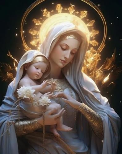 ZYHDK 1000 Stück ，Irregular Puzzle ，Kunst Puzzle ，The Madonna Painting ，for Lernspielzeug Für Erwachsene ，Memory-Spiel Für Senioren Xd115Yk von ZYHDK