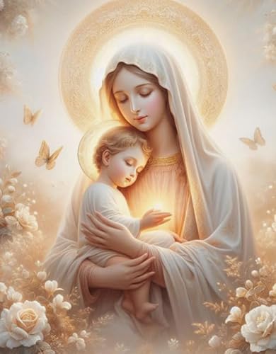 ZYHDK 1000 Stück ，Irregular Puzzle ，Kunst Puzzle ，The Madonna Painting ，for Lernspielzeug Für Erwachsene ，Memory-Spiel Für Senioren Xd116Yk von ZYHDK