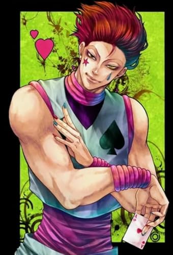ZYHDK 1000 Stück ，Unregelmäßiges Kunst Puzzle ，Japanese Animes Hunterss Hisoka Posters,Lernspielzeug Für Die Familie Von Erwachsenen ，Wand Kunst Für Zuhause Gifts,Zw29Yt von ZYHDK