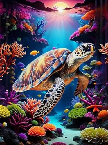 ZYHDK 1000 Stück - Bunt Abstract Puzzle - Unregelmäßiges Puzzle Pieces - Marine Animals - Fun Personalisiertes Spielzeug - Lernspiel Für Erwachsene - Jz114Ap von ZYHDK