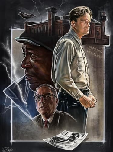 ZYHDK 1000 Stück Puzzle ,Difficult Puzzle,Classic Film Shawshank Redemptions Posters ,Family Decompression Game ,Adult Alzheimer Gifts Xd356Yk ZYHDK 1000 Stück Puzzle ,Difficult Puzzle,Classic Film Shawshank Redemptions Posters ,Family Decompression Game ,Adult Alzheimer Gifts Xd356Yk von ZYHDK