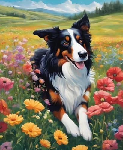 ZYHDK 1000 Stück - Puzzle - Bordercollie Picture - Memory-Spiele Für Die Ganze Familie - for Lernspielzeug Für Ältere Menschen - Home Decor - Jz60Ap von ZYHDK