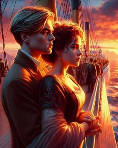 ZYHDK 1000 Stück Puzzles ，Difficult Puzzle ，Love Film Titanic'S Posters ，Spielzeug Zur Stressreduzierung Für Die Familie, Herausforderungs Spiel Für Erwachsenes ，Wand Kunst Dekoration Xd277Yk von ZYHDK