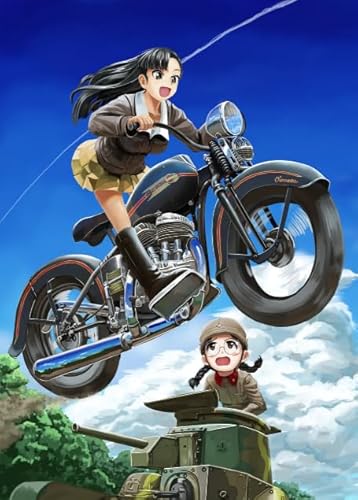 ZYHDK 1500 Stück ，Bunt Fun Puzzle ，Bilder ，Gifts ，Girlss Und Panzers Japanese Animes ，Für Personalisiertes Puzzlespielzeug Für Erwachsene - Yw92Kj von ZYHDK