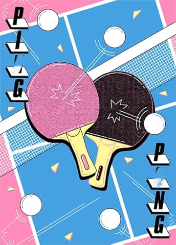 ZYHDK 1500 Stück ，Bunt Fun Puzzle ，Bilder ，Gifts ，Tables Tennis Sports Poster ，Spiele Zur Stressreduzierung Für Die Ganze Familie - Kz308Dw von ZYHDK