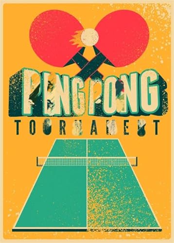 ZYHDK 1500 Stück ，Bunt Fun Puzzle ，Bilder ，Gifts ，Tables Tennis Sports Poster ，Spiele Zur Stressreduzierung Für Die Ganze Familie - Kz310Dw von ZYHDK