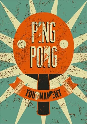 ZYHDK 1500 Stück ，Bunt Fun Puzzle ，Bilder ，Gifts ，Tables Tennis Sports Poster ，Spiele Zur Stressreduzierung Für Die Ganze Familie - Kz311Dw von ZYHDK