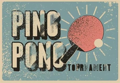 ZYHDK 1500 Stück ，Bunt Fun Puzzle ，Bilder ，Gifts ，Tables Tennis Sports Poster ，Spiele Zur Stressreduzierung Für Die Ganze Familie - Kz312Dw von ZYHDK