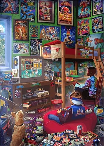 ZYHDK 1500 Stück ，Bunt Fun Puzzle ，Pictures ，Gifts ，Games Room Poster ，Personalisiertes Spielzeug Für Erwachsene Für Kinder - Zy32Zk von ZYHDK
